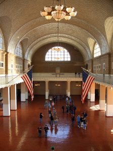 inside Ellis Island