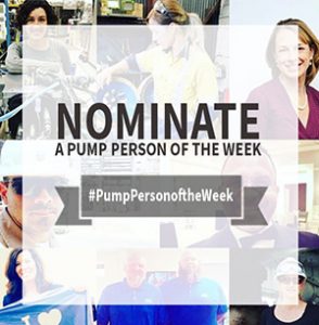 nominate a pump person of the week