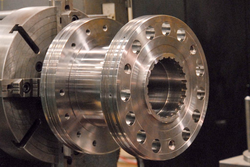Sulzer The new rotor couplings were machined
