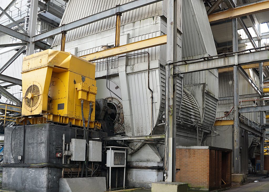 Sulzer The induced daft (ID) fans are scheduled for routine maintenance every ten years