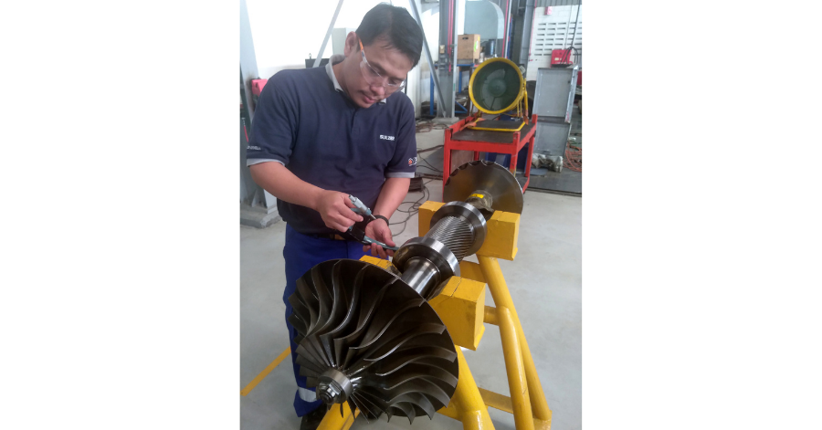 Sulzer Compressor repairs included precision remanufacturing fertilizer manufacturers