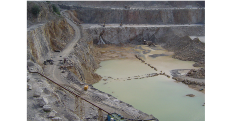Cornell Mining sites like the quarry shown above can benefit from remote monitoring for pumps that are running while the operation is unmanned during dewatering.