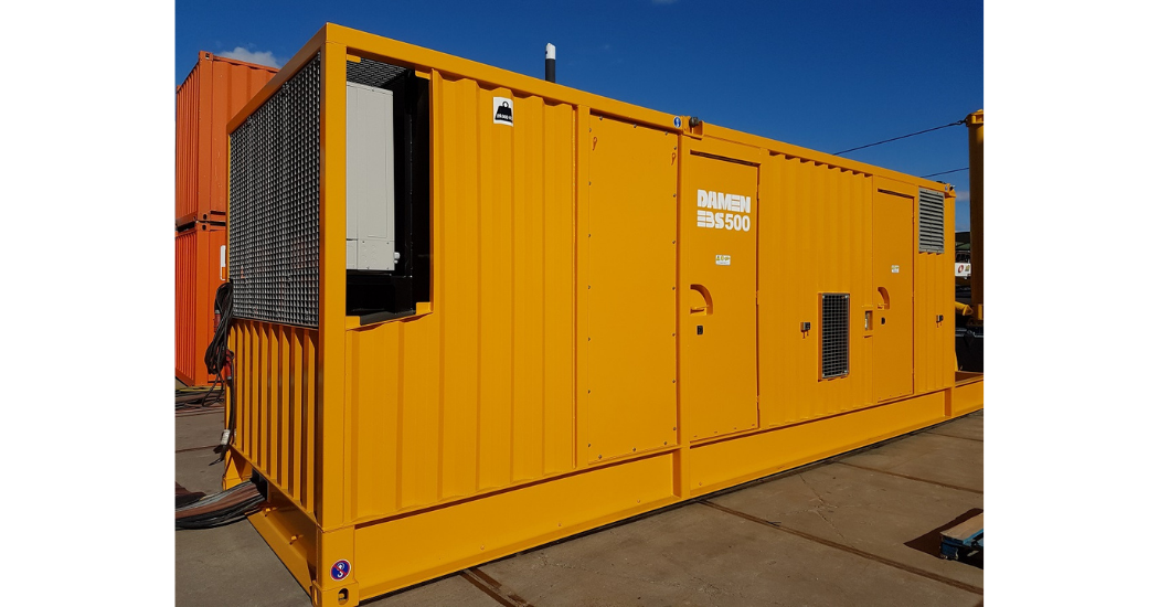 Damen delivers two electrical booster stations (2)