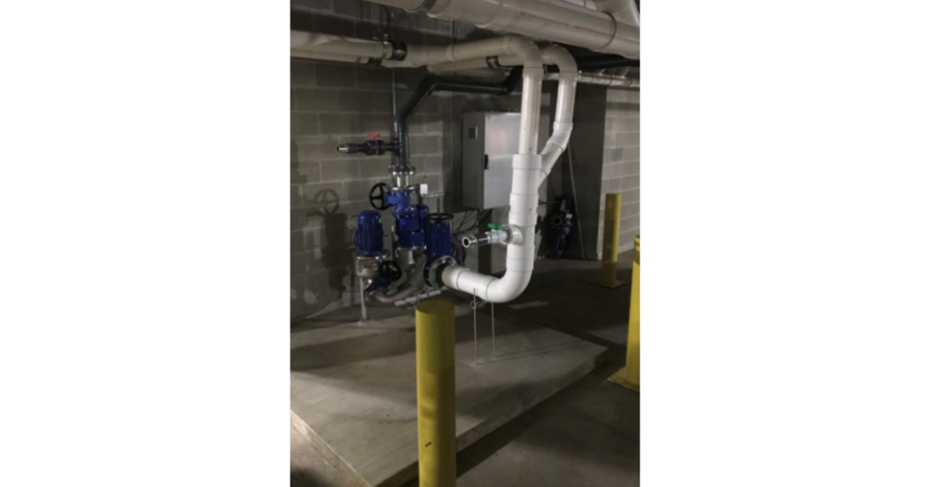 IFS OverWatchTM Direct In-Line Pumping System Solves Sewage (2)
