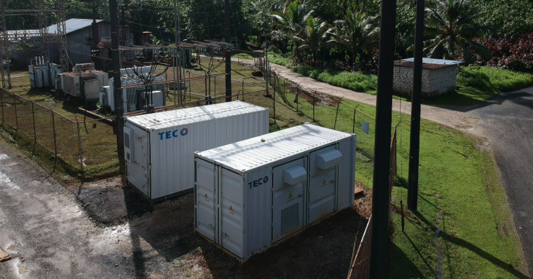 TECO BESS Island Applications Micro-grid and Backup Storage (BESS) in Pohnpei (2)