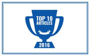 Top Ten Articles of 2016