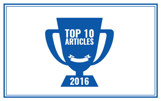 Top Ten Articles of 2016