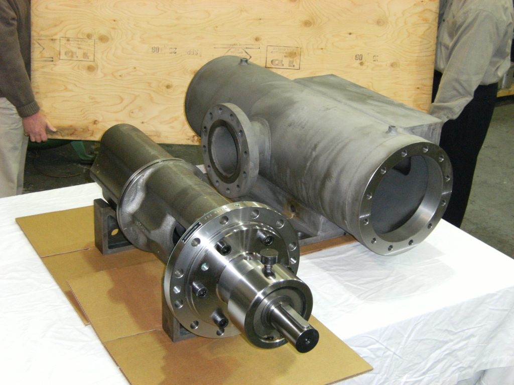 Standard pump cartridge with fabricated direct fit pump casing.