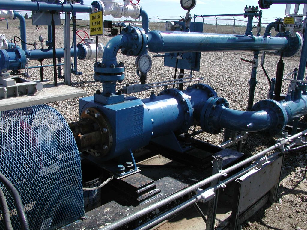 Fig 4. Crude oil pump designed as direct drop in