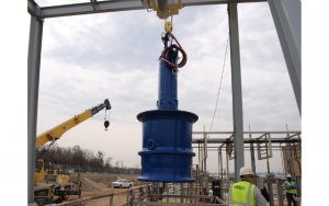 KSB Installing one of the Amacan P series pumps at Blue Plains