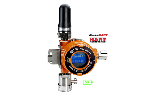 Vanguard Toxic and Combustible WirelessHART® Gas Detector from United Electric Controls