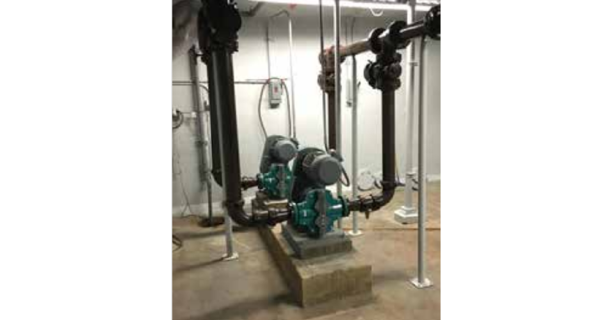 Netzsch TORNADO® T2 Rotary Lobe Pumps in the Plainwell Water Renewal facility