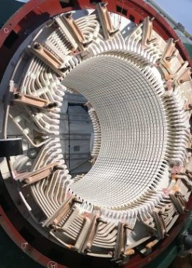 The finished stator, which weighs 2 tonnes, was returned to Karsten Moholt within six weeks.