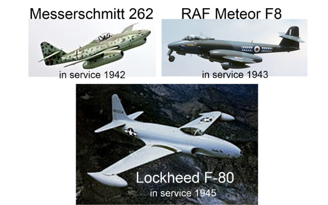 Pump Guy Fractured History of Industrial Reliability Pic #1 military jets