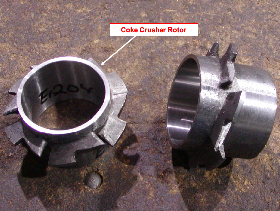 Sulzer The coke crusher rotor