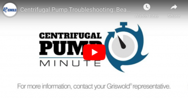 PSG Centrifugal Pump Minute bearings