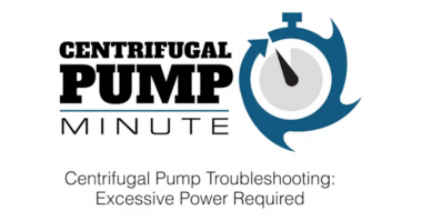 Centrifugal Pump Minute Excessive Power
