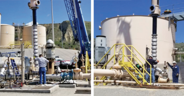KSB Vertical Turbine Pumps providing efficient transport of produced water California oil producer