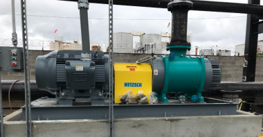 Netzsch Rail Car Unloading Solution with NOTOS® Pumps