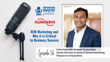 B2B marketing with Deepak Sivanandan