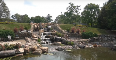 Tsurumi B Series pumps integral to Aquascape’s overhaul of a 1-acre pond at the Mabery Gelvin Botanical Gardens in Illinois